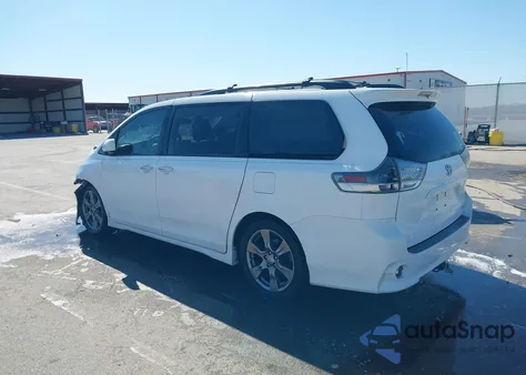 2017 Toyota Sienna Se Premium 8 Passenger from USA, damaged, VIN 5TDXZ3DC8HS871148